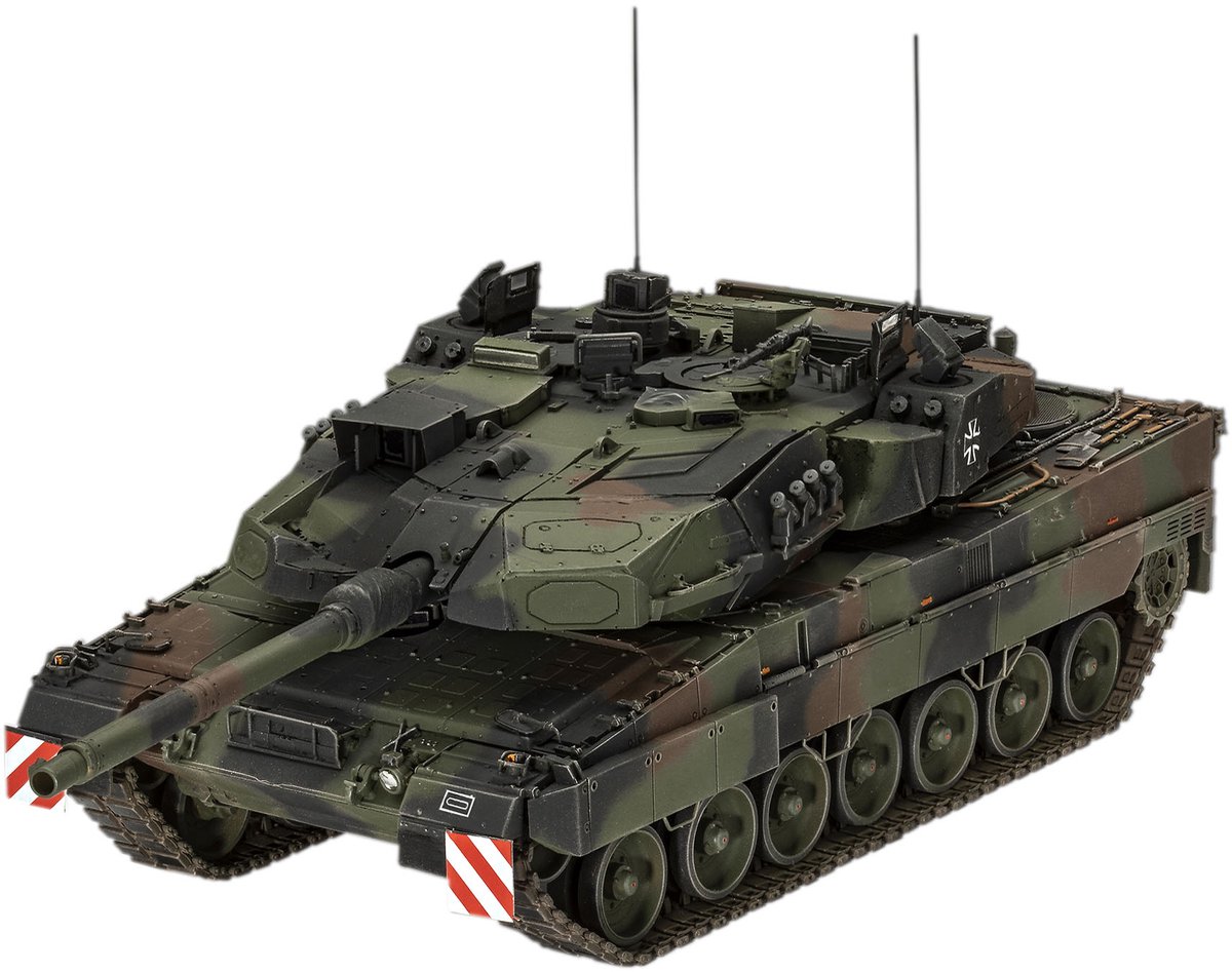 Revell Modelbouwpakket Militaire voertuigen - 63360 Leopard 2A7A1 - Duitse Moderne Gevechtstank - Model Set Plastic - 1:35 - Modelbouw