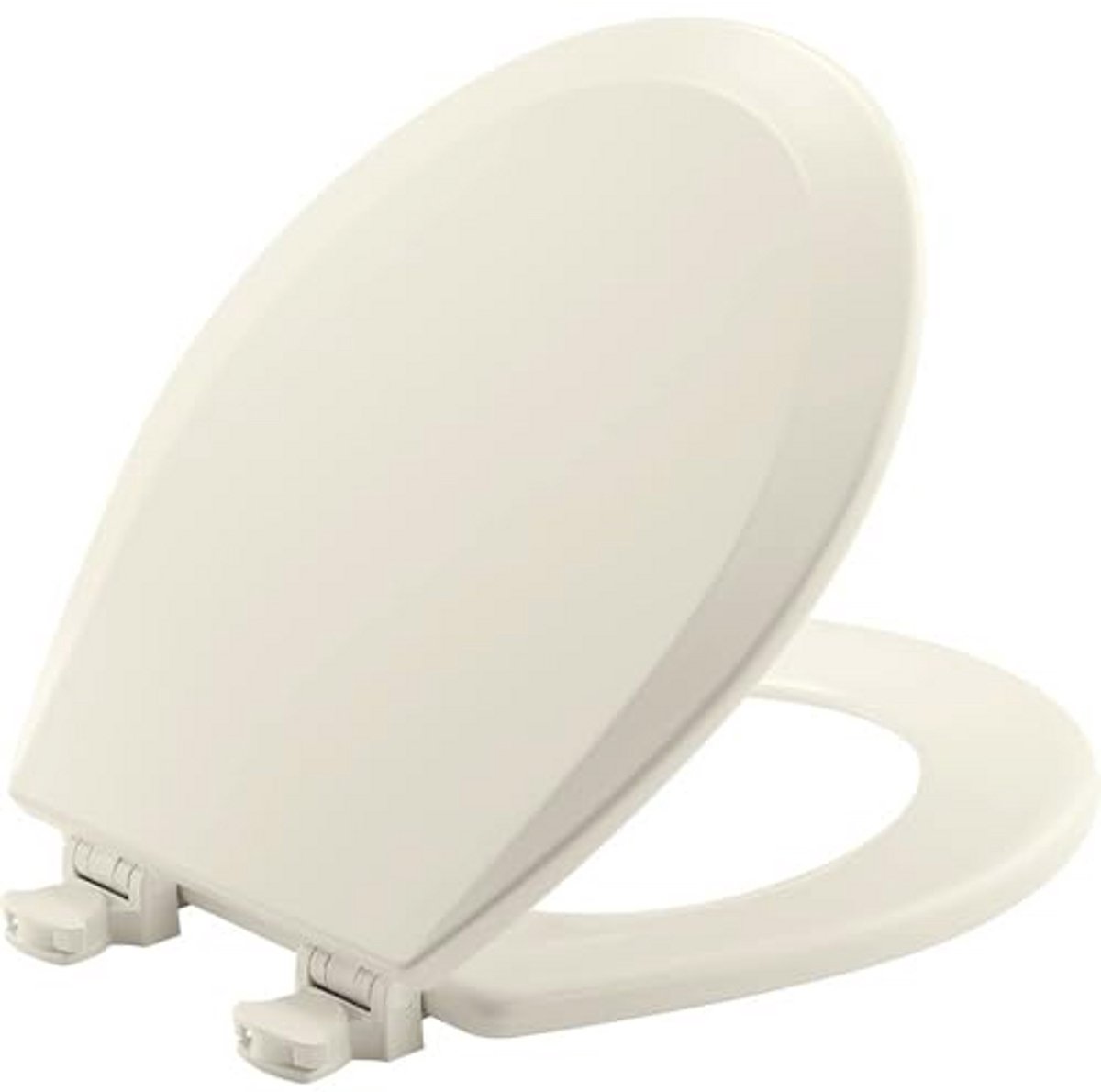 Toiletbril met Easy Clean & Change scharnieren - Wit, Rond - 42 cm