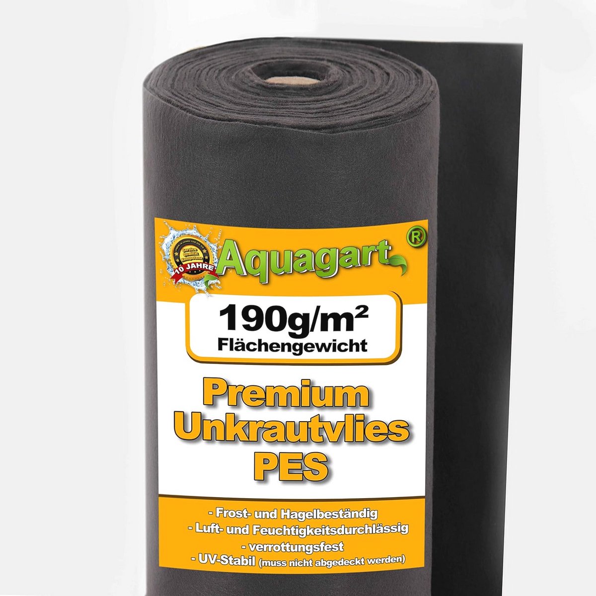 Onkruiddoek 190g/m² voor een Gezonde Tuin, 1m Breed, Diverse Lengtes