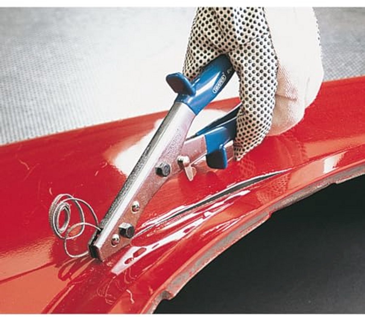 Expert Hand Nibbler voor Metaalplaat en Kunststof - 250 mm