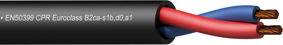 Procab CLS240-B2ca Contractor speakerkabel per meter, 2x 4 mm²