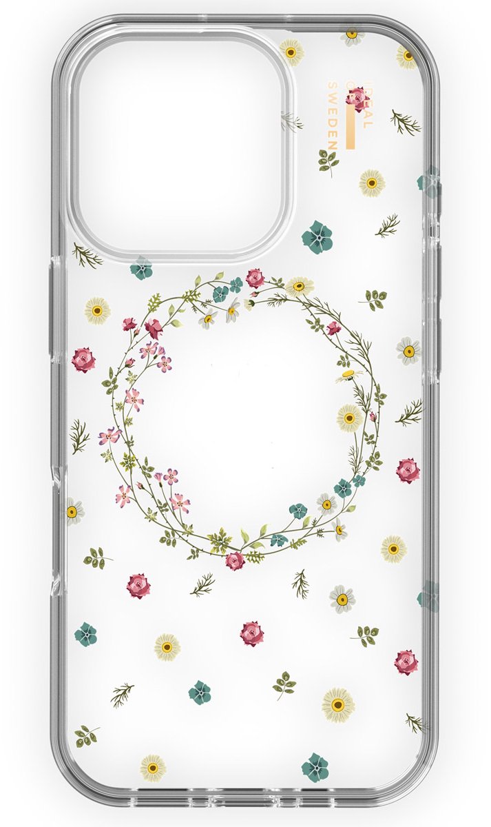 iDeal of Sweden Mirror Case geschikt voor Apple iPhone 16 Pro Max - Petite Floral