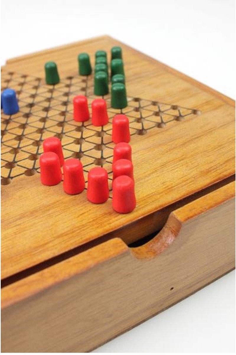 Tactic Chinese Checkers – Bordspel – Classic Games – Houten Strategiespel – Vanaf 7 jaar — cadeau in Spellen & Speelgoed - foto 6