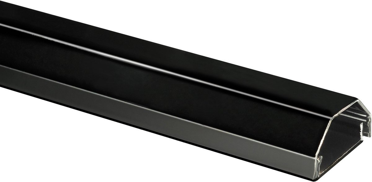 My Wall Aluminium kabelgoot - 75 x 3,3 cm / zwart