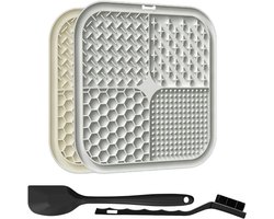 Anti-Stress Likmat voor Hond en Kat met Zuignappen - Langzame Voeding