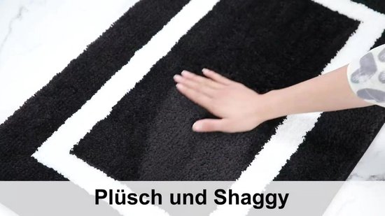 Olanly Badmat Antislip - Badkamermat - Absorberende Badmat - Douchemat - 61x91cm - Grijs