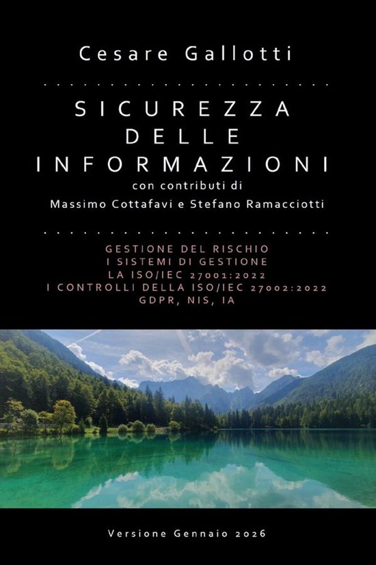 Sicurezza delle informazioni - Edizione 2026 - cover