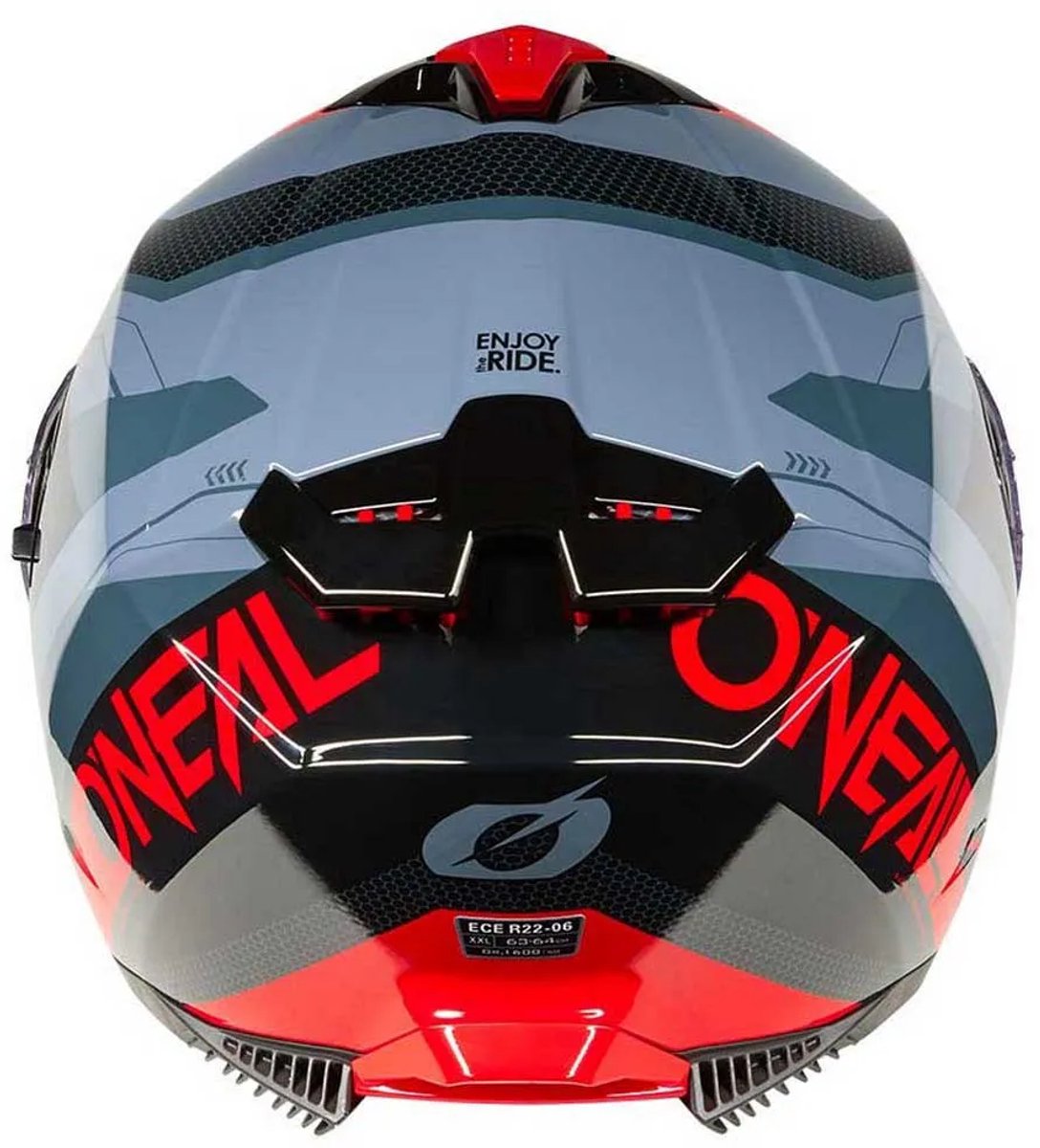 O'NEAL Challenger EXO V.25 Zwart Grijs Rood Integraalhelm - Helm