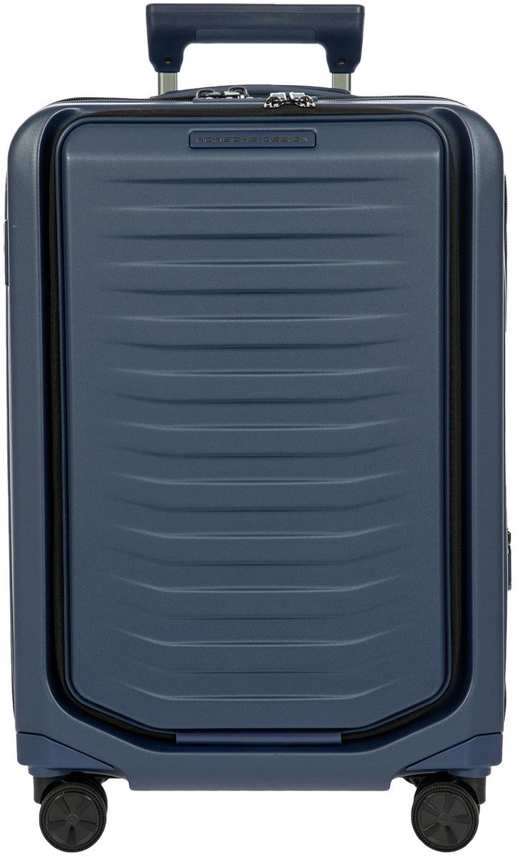 PORSCHE DESIGN trolley met laptopvak Roadster HC Business Trolley Dark Blue Matt donkerblauw 55cm