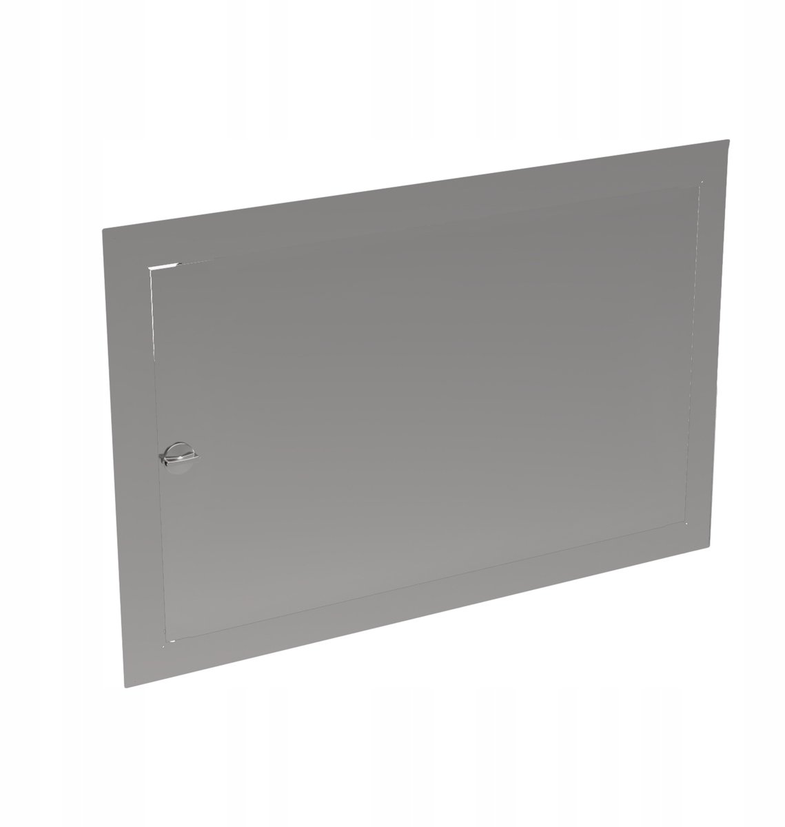 RVS Inspectieluik 40x30cm - Deur met Knop of Sleutel