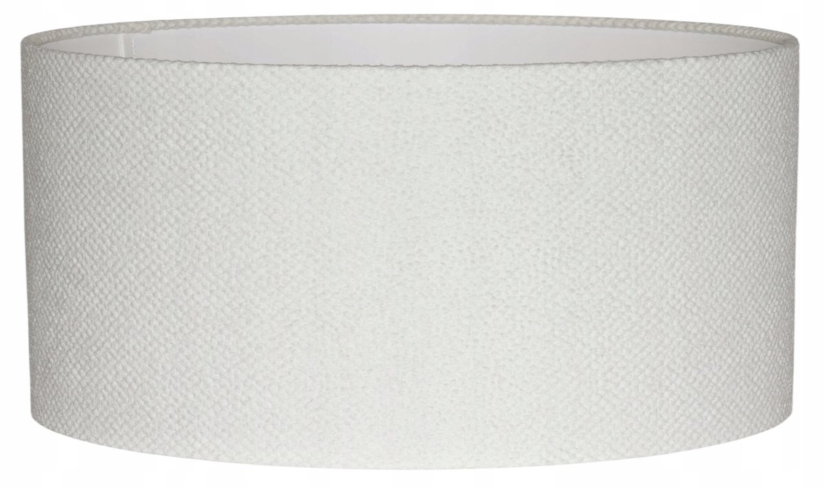 Lampvoet Cilinder Wit 40/20 cm E27 - Stijlvolle Sfeerverlichting