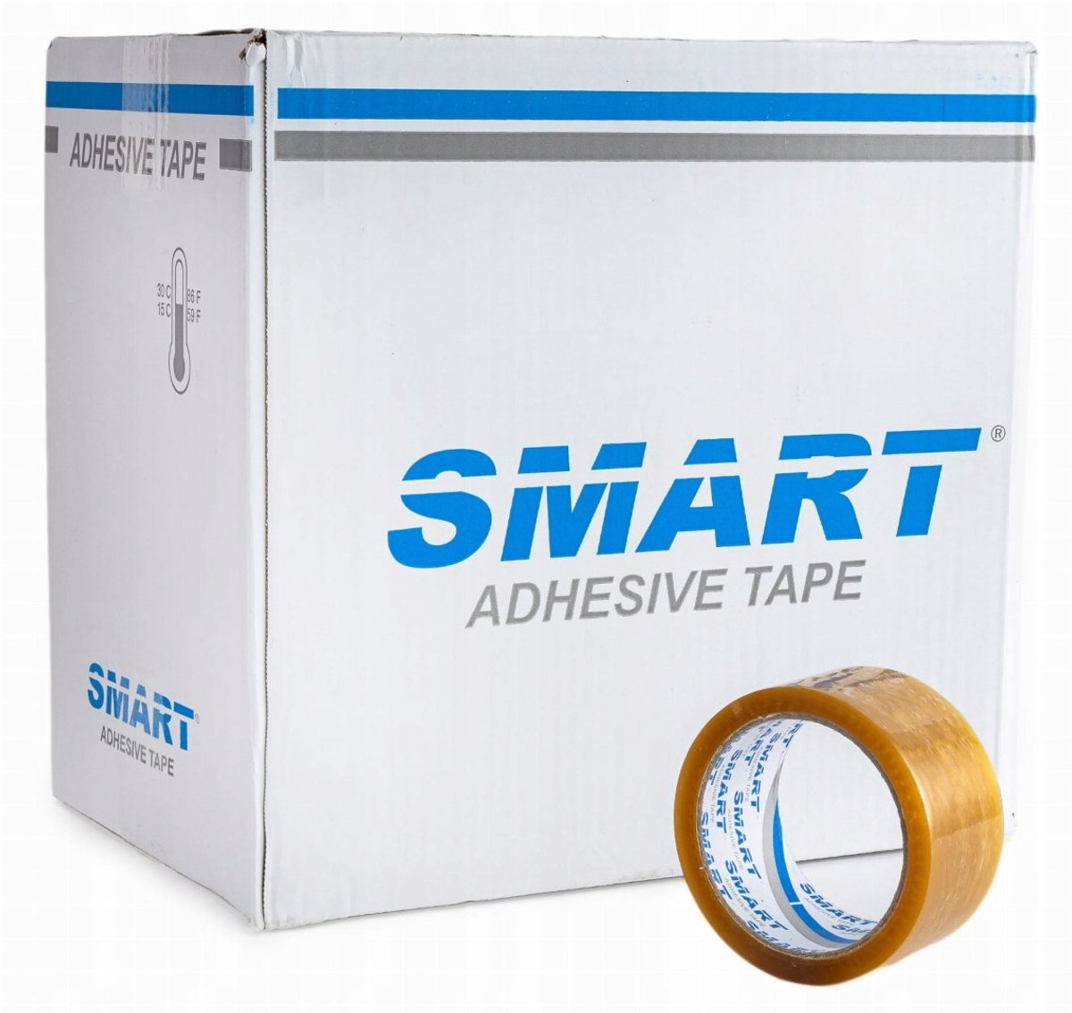 Smart Pakkingtape Transparant 48mm x 45m - 36 Rollen - Sterke Solvent Lijm