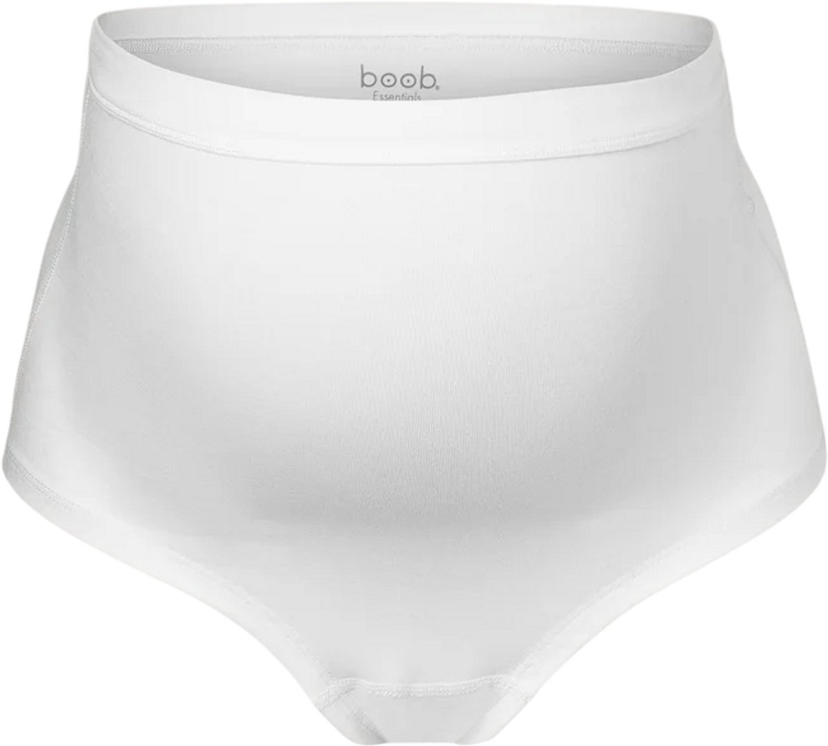 Boob Design - Essential Zwangerschapsslip -Met Hoge Taille – Biokatoen – Wit – Maat XXL
