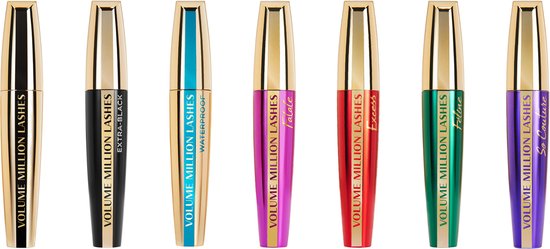 L’Oréal Paris Volume Million Lashes Waterproof mascara - Classic - Black Waterproof - Zwart - 10.7ml