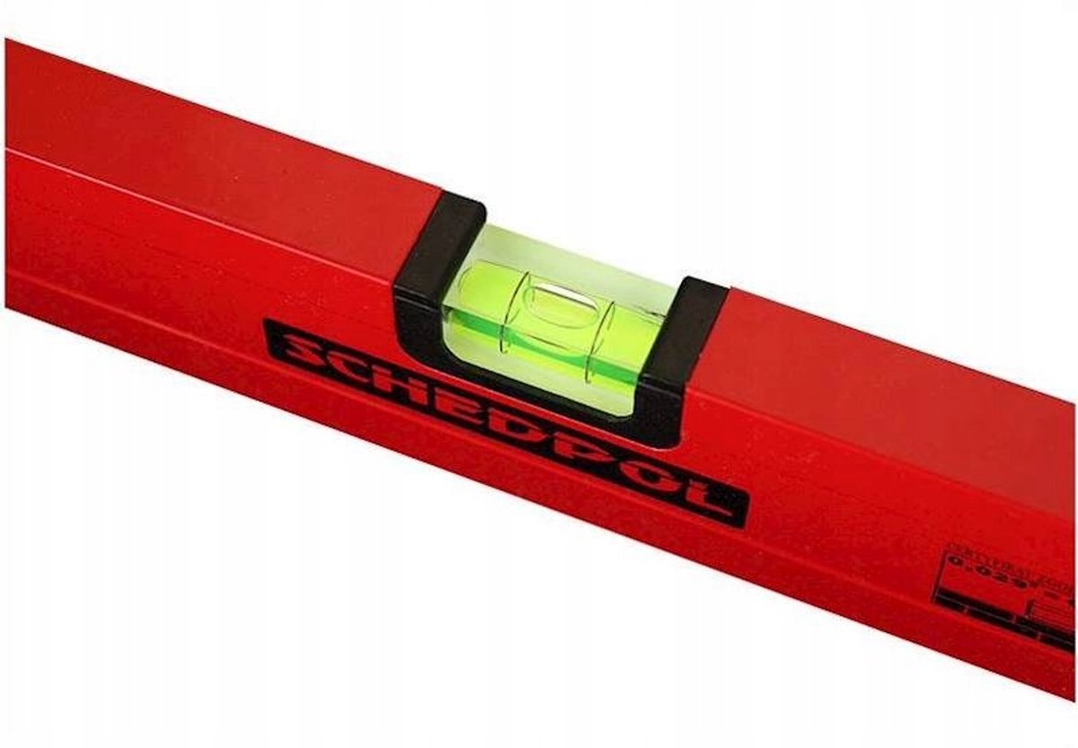 Rode Aluminium Waterpas 50cm met Magneet