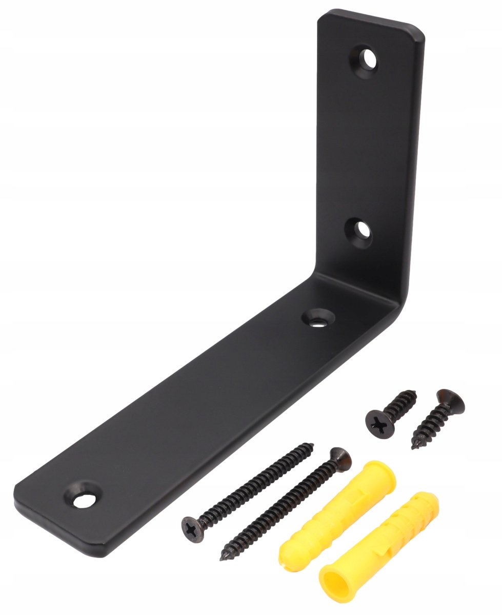 Loft Plankdrager L 180x100x38 mm Zwart Mat - Set