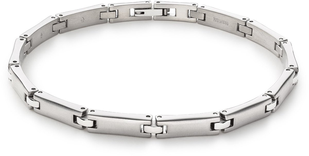 Boccia Titanium 03067-01 Dames Armband - Schakelarmband