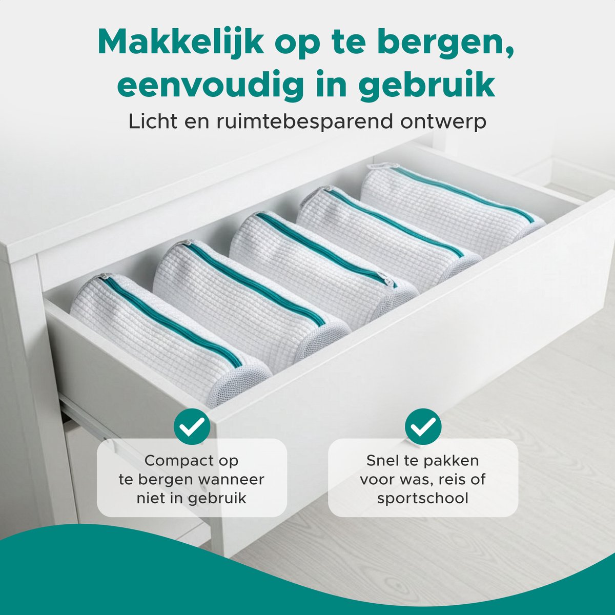 Living Direct Waszak Schoenen set 2 stuks Schoenen Waszak met Rits - Waszak Schoenen voor Wasmachine - Waszakken voor Schoenen - Geschikt voor alle soorten Schoenen — afbeelding 7