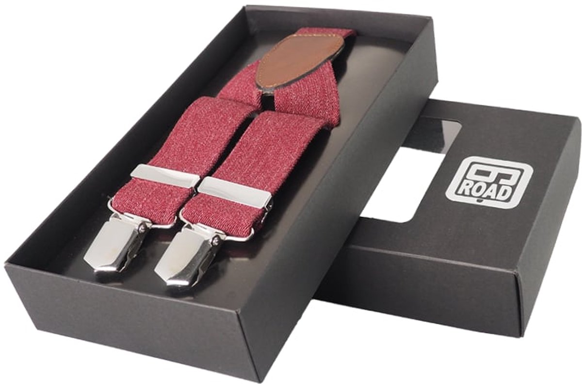 Six Road Bretels Rood 854030