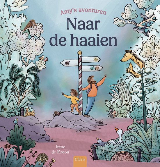 Amy's avonturen - Naar de haaien - cover