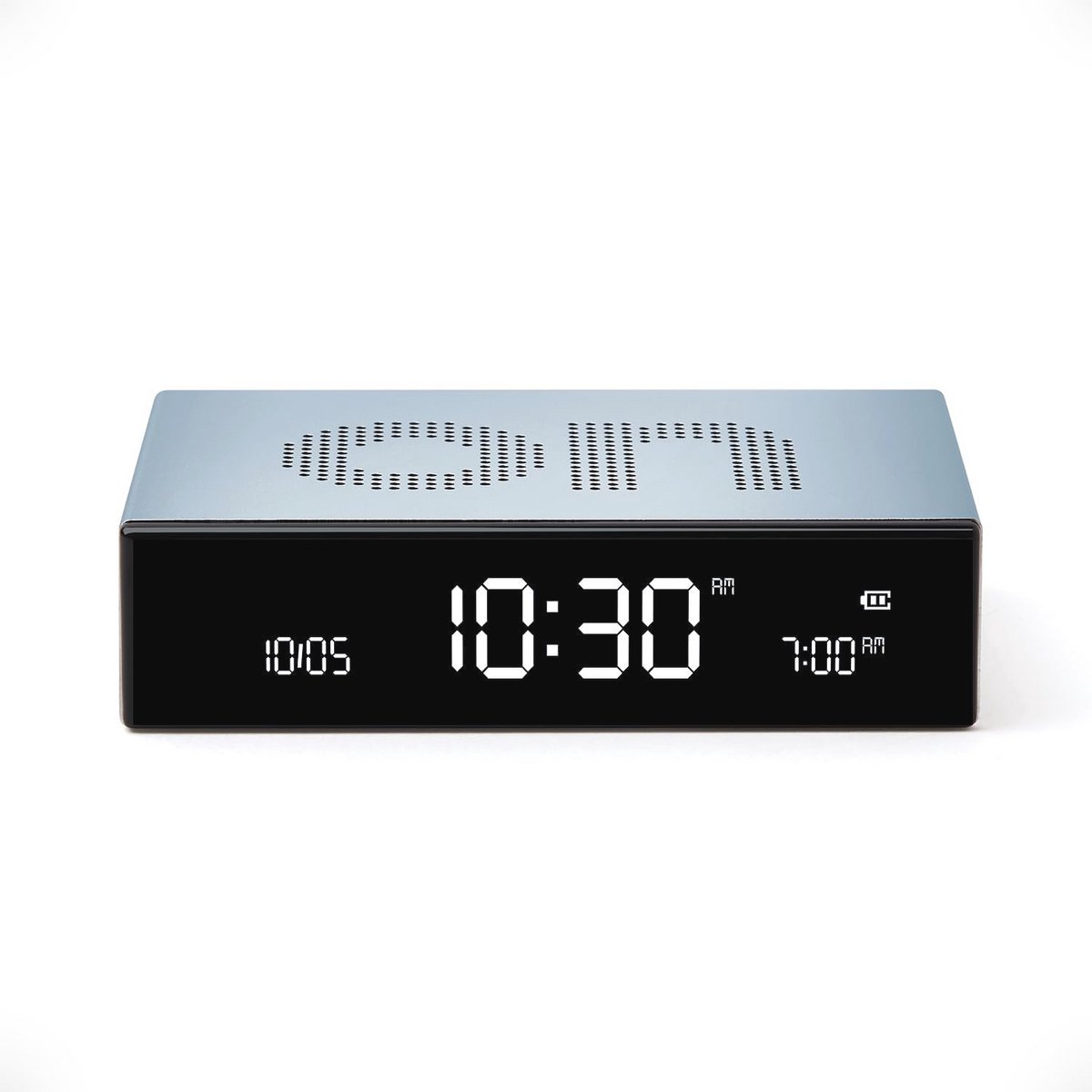 Omkeerbare Wekker met Snooze en Touch-bediening – Oplaadbare VA LCD