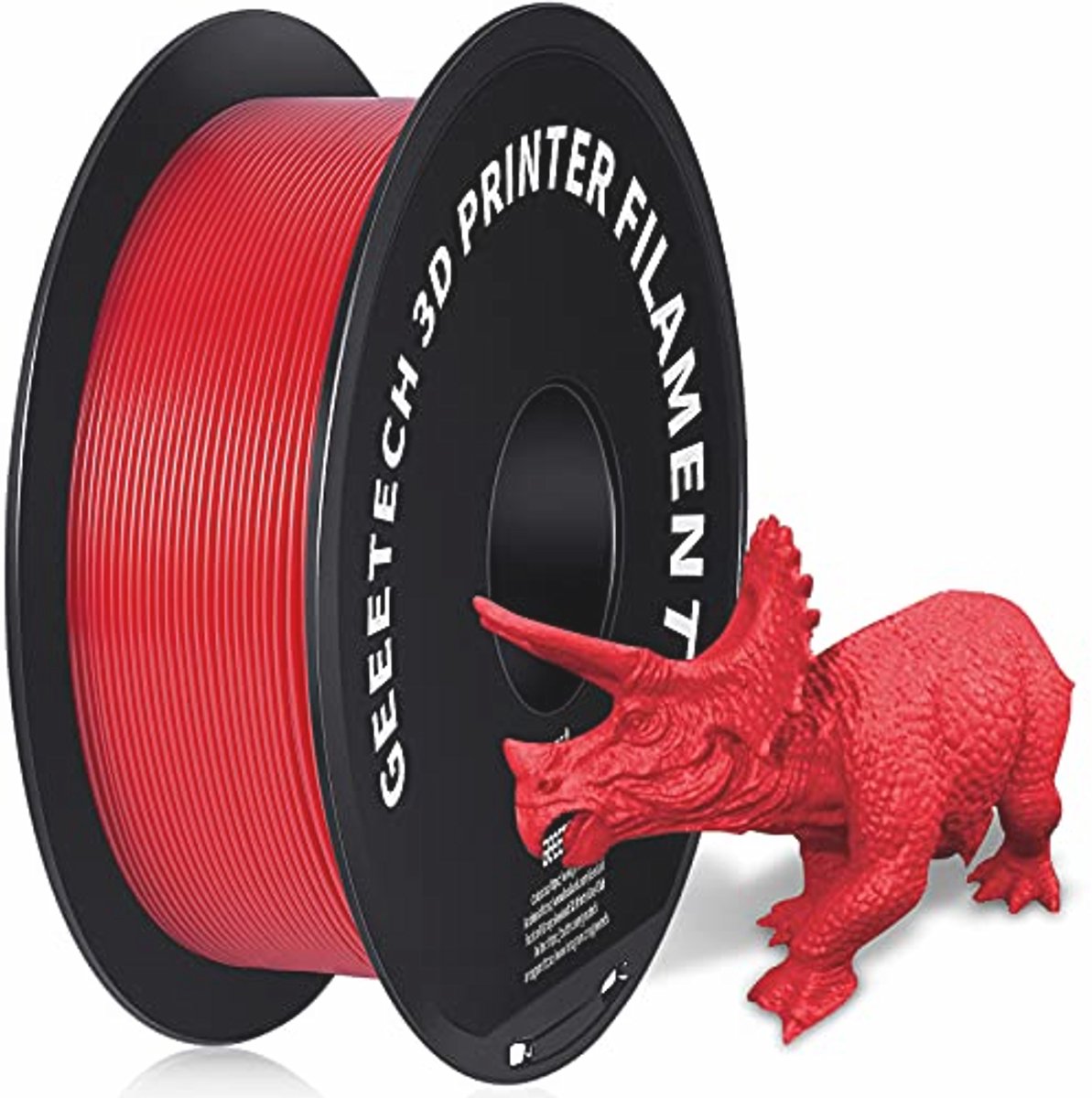 PETG 3D Filament 1.75 mm 1kg - Rood - Duurzaam en Gebruiksvriendelijk voor 3D Printers