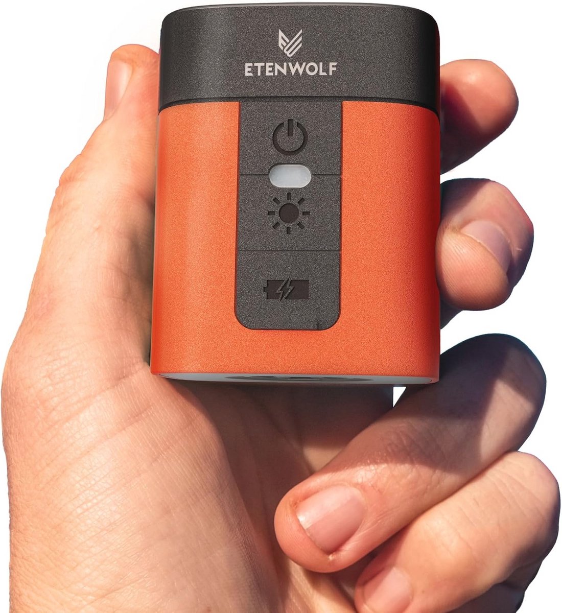 Luchtpomp voor opblaasboten met 2600 mAh batterij en campinglicht - Mini-elektrische luchtpomp voor luchtmatrassen en zwembaddrijvers