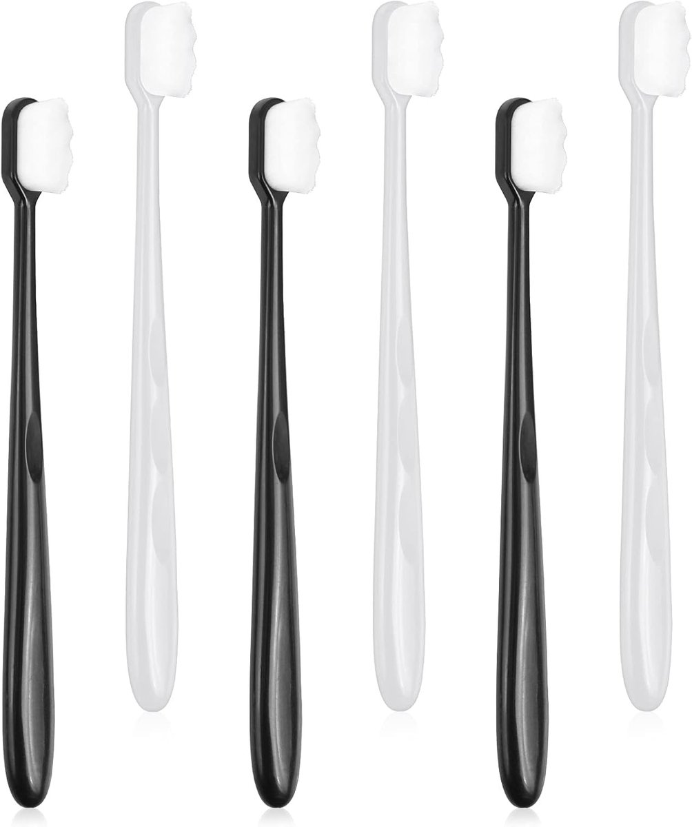 Extra Soft Toothbrush - 6 Pieces - Ultra-Soft Toothbrush voor Volwassenen - Tandverzorging