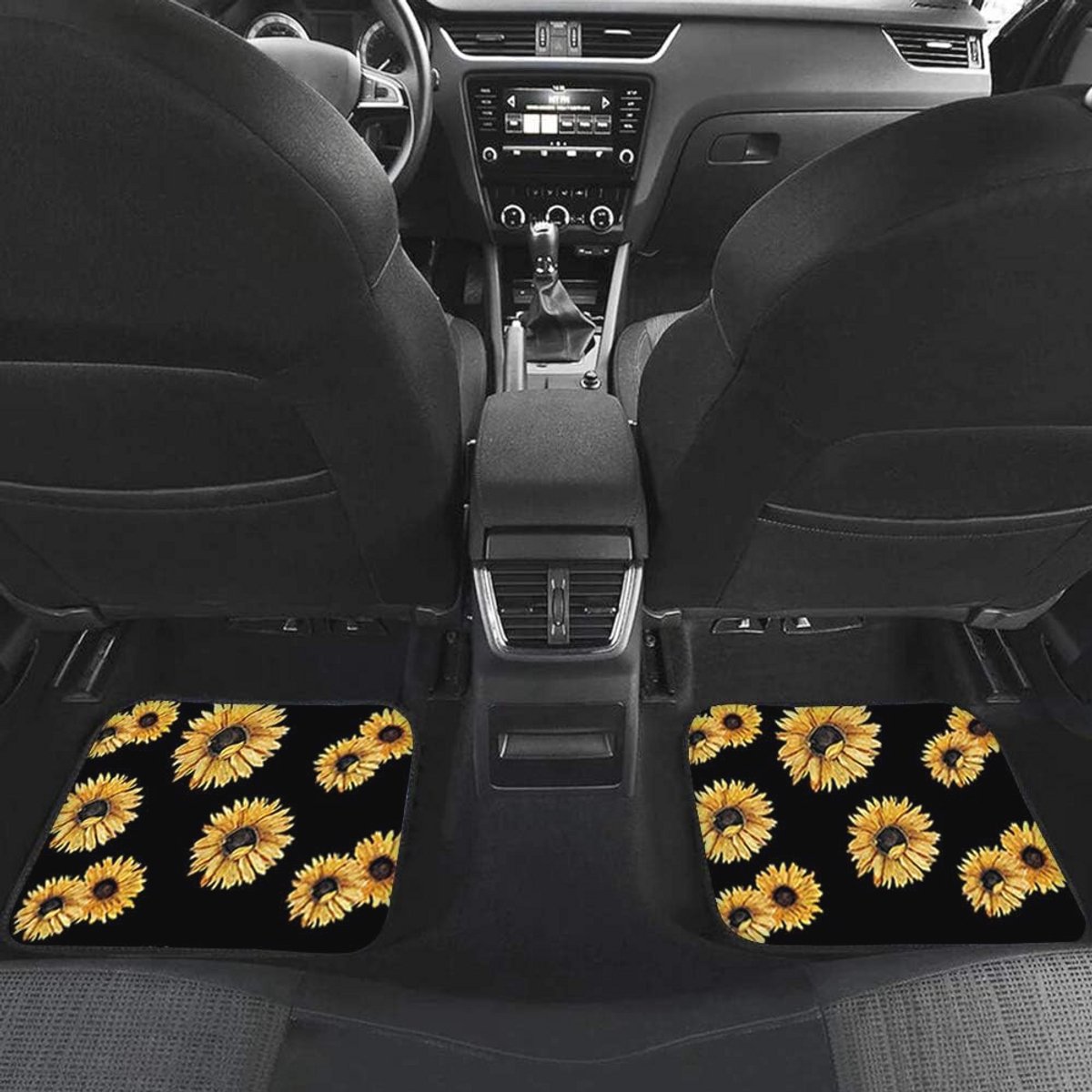 Galaxy Stars Auto Vloermatten - 4-delige Set Rubberen Antislip Vloermat voor Sedan en Bestelwagens – foto 4