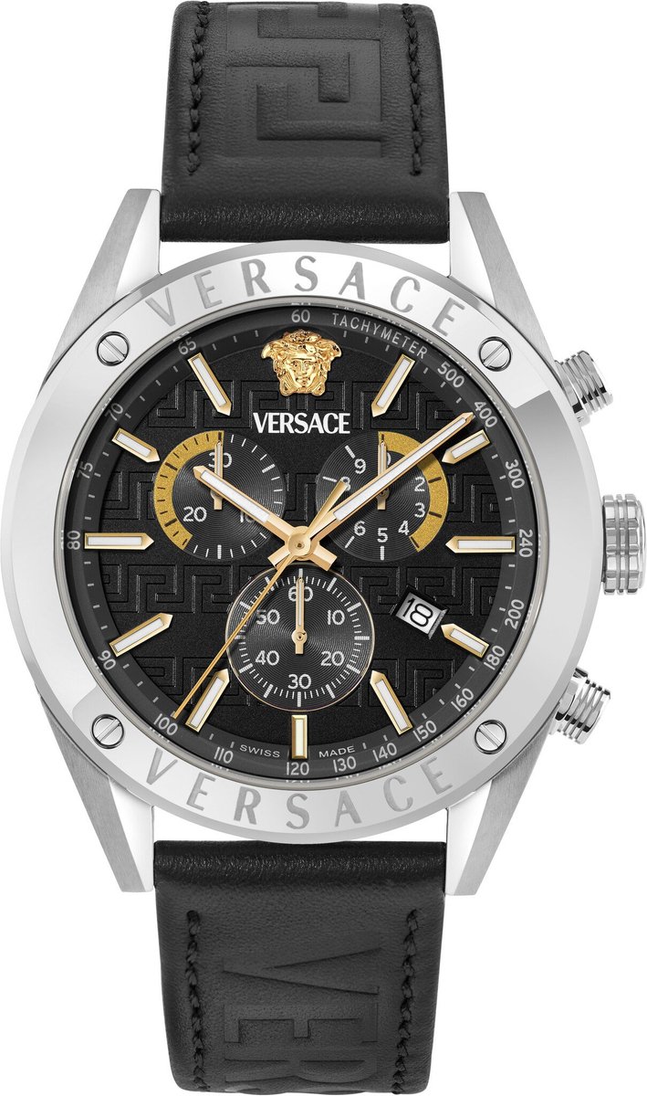 Versace VEKJA0225 Athletics Chrono heren horloge 44 mm