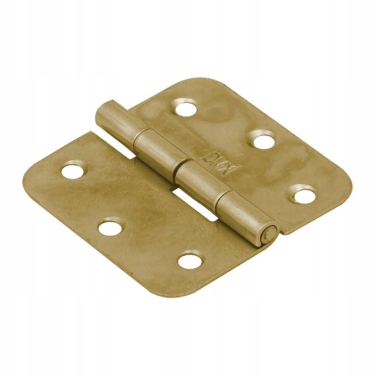 Universeel scharnier 70x75mm - goud gegalvaniseerd