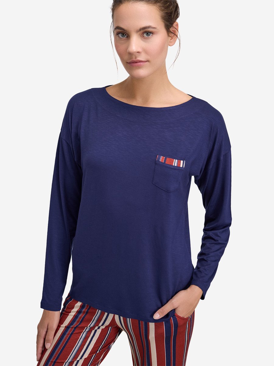 Goldenbay Pyjama Helenium Donkerblauw'.