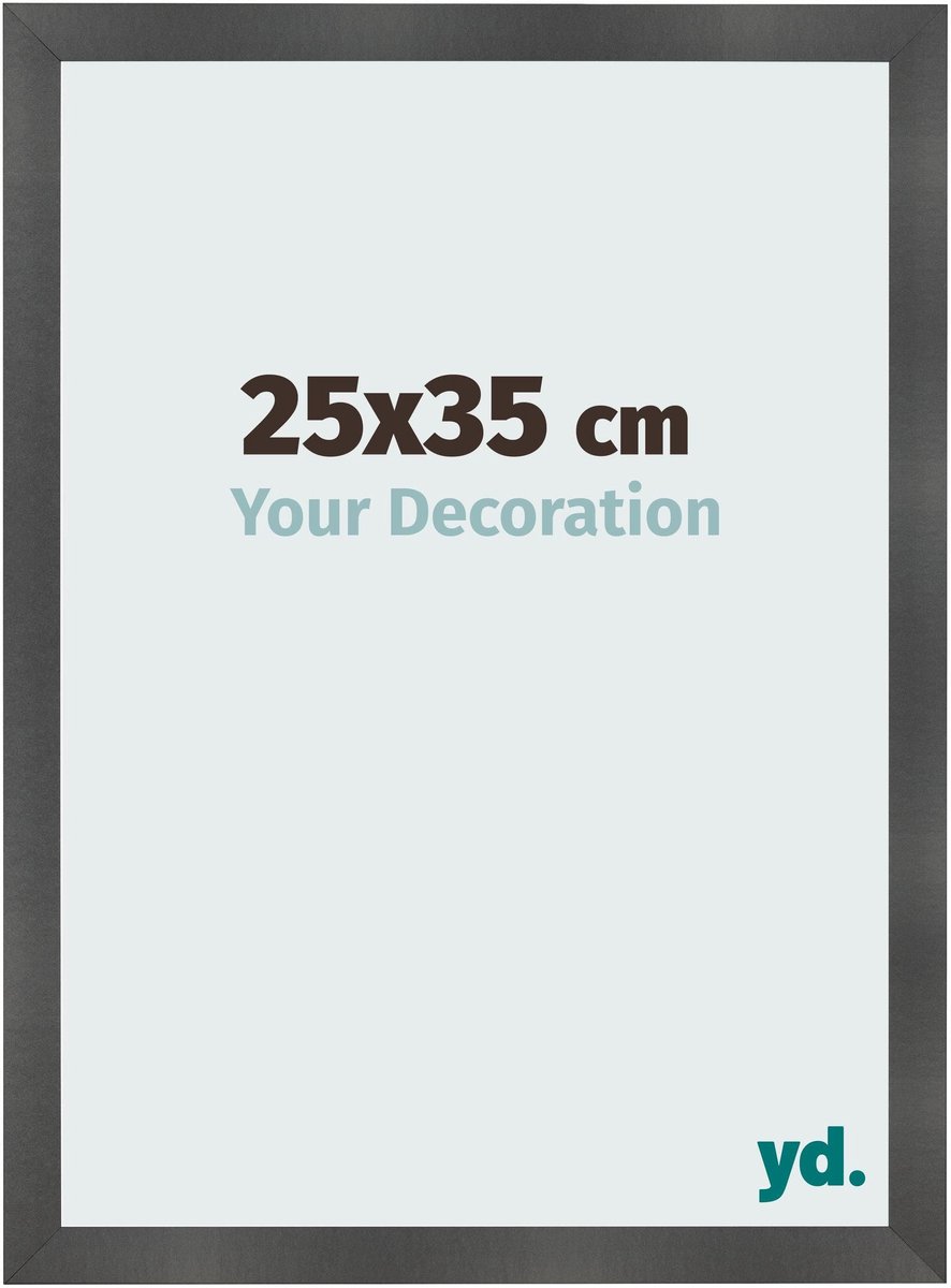 yd. Your Decoration - Fotolijst 25x35 cm - MDF - Zwart Mat - Pisa