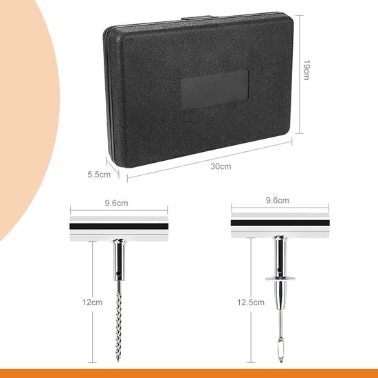 10 Stuks Universele Vacuüm Band Reparatie Set Voor Auto Motorfiets
