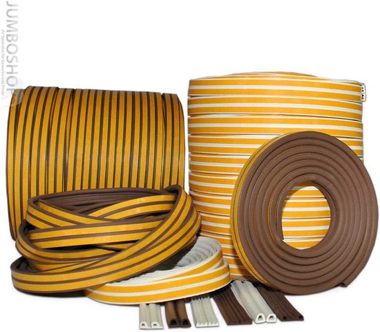 Deurruit Rubberen Afdichtingen Set Voor W123 En W126 – 4 Stuks, EPDM, Voor- En Achterkant, Links En Rechts