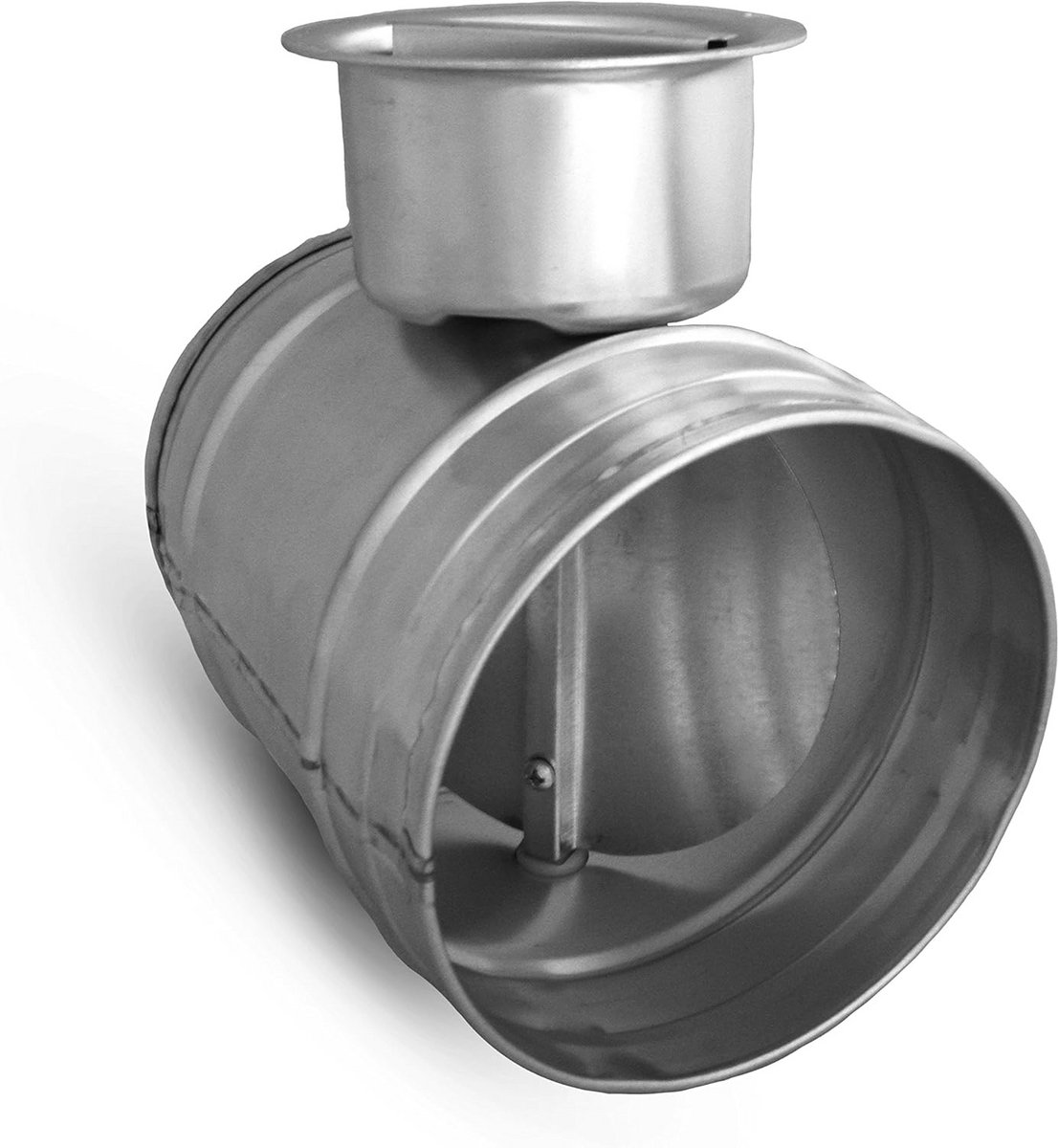 Regelbare Ventilatie Schroefklep - Diameter 125 mm - Luchtstroomregelaar voor Kanalen