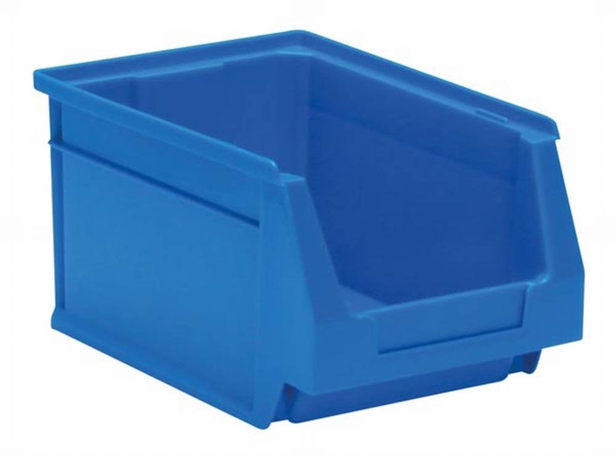Unyqoos® Blauwe compacte opbergdoos met deksel voor efficiënt sorteren en stapelen