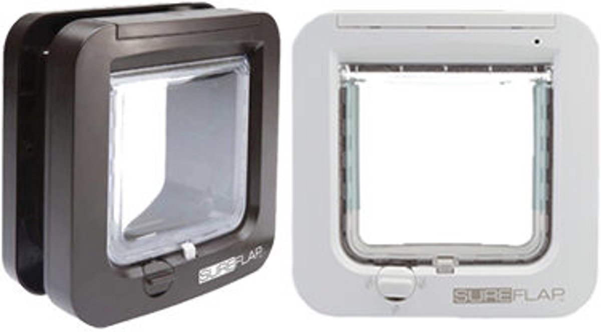 SureFlap Microchip - Kattenluik - Grijs Wit thumbnail 5