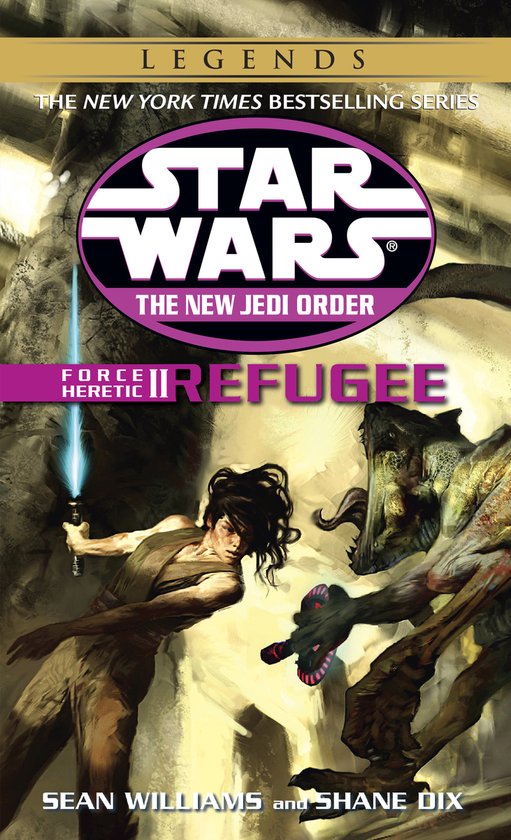 Star Wars: The New Jedi Order: Force Heretic II: Refugee - cover