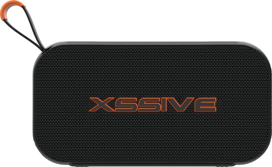Xssive BSP21 Draadloze Bluetooth Speaker - Compacte Stereo Speaker - 8W - Met RGB verlichting - USB/SD/FM-Radio - Draagbaar - Zwart van Merkloos — afbeelding 2