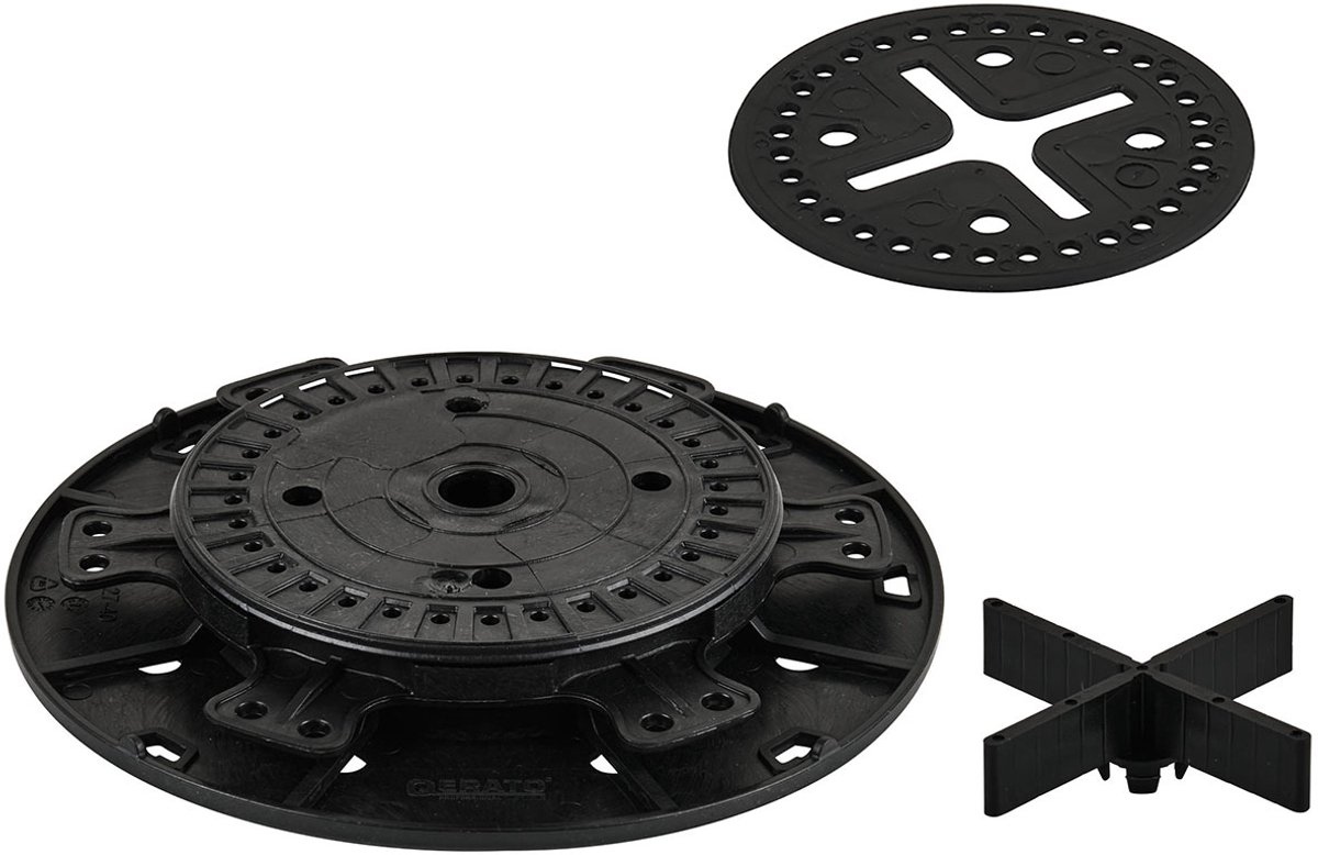 Qerato Tegeldragerset BP 27-40mm incl. opzetstuk en mat 96st