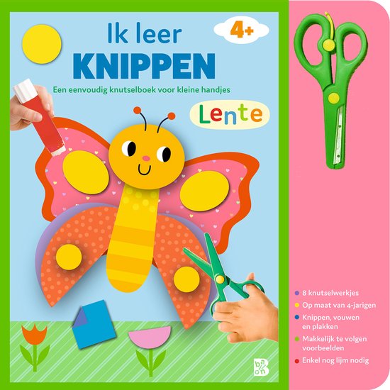 Ik leer knippen 1 - Ik leer knippen: Lente - cover