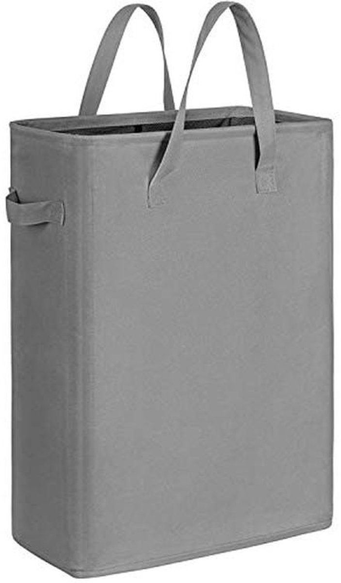 Slanke wasmand met handvat - Opvouwbare tas en organizer van Oxford doek