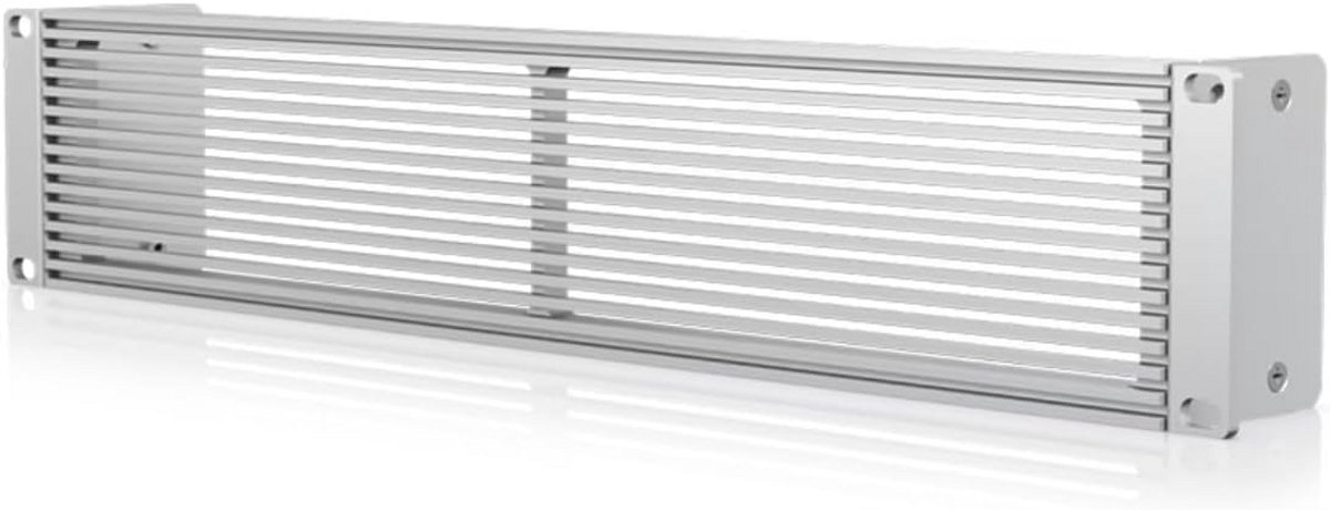 Ventileerd Rack Paneel 2U voor Serverkasten - Universele Montageplaat
