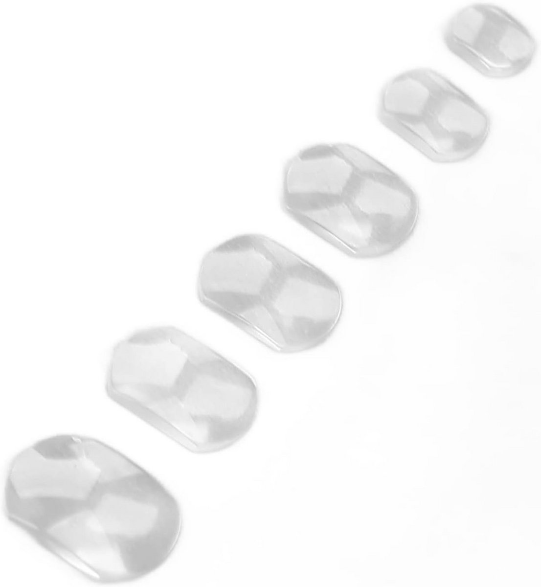 6-Delige Set Horloge Vergrootglazen voor Kalender en Juwelen Reparatie