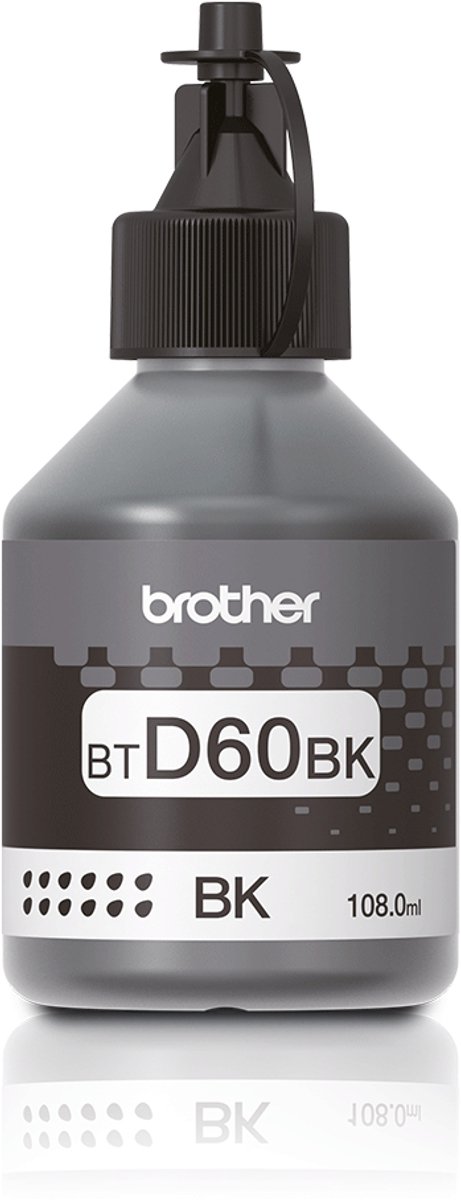 Brother BTD60BK inktcartridge Origineel Extra (Super) hoog rendement Zwart