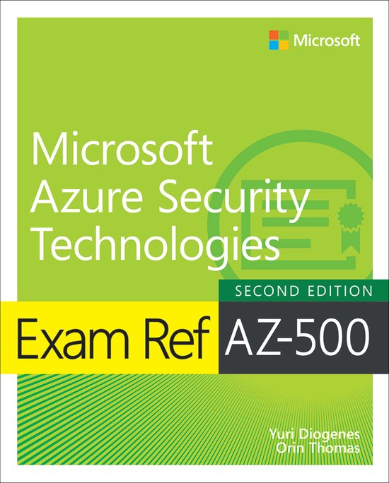 Exam Ref- Exam Ref AZ-500 Microsoft Azure Security Technolog ... - cover