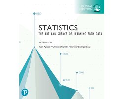 Omslag van Statistics: The Art and Science of Learning from Data, Global Edition