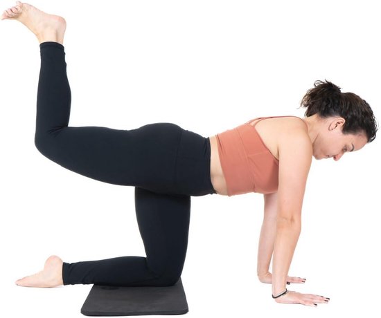 Dikke Gevoerde Knie- en Elleboogmat voor Reizen - Ondersteuningsmat voor Yoga, Pilates en Oefeningen — afbeelding 4