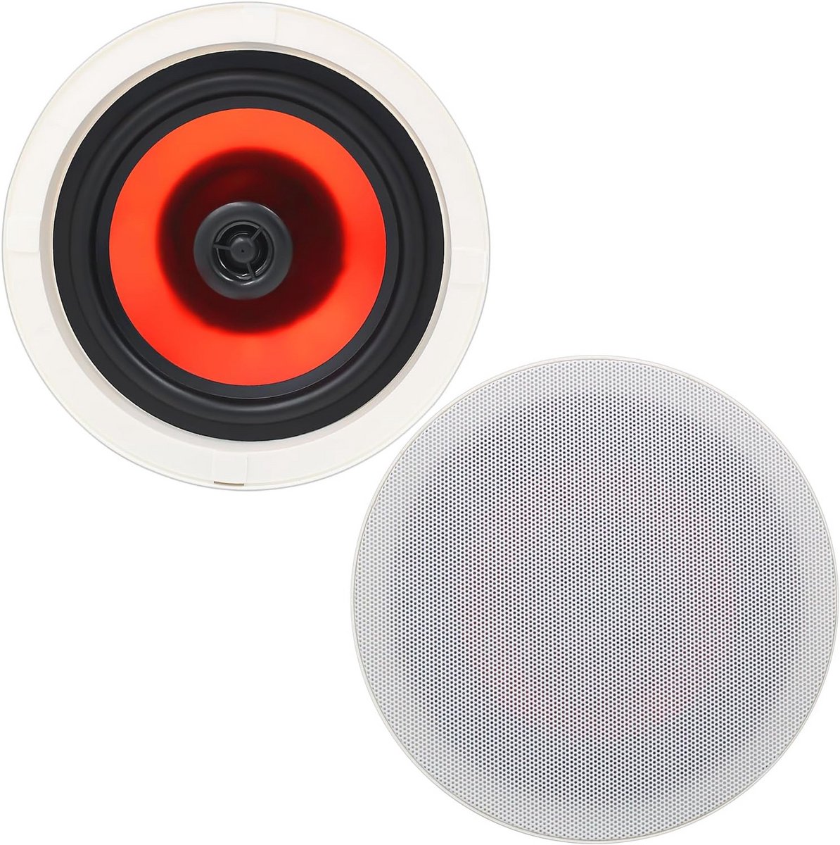 6.5 Inch 150 Watt Plafondluidsprekers - Perfect voor Badkamer, Keuken en Overdekte Veranda